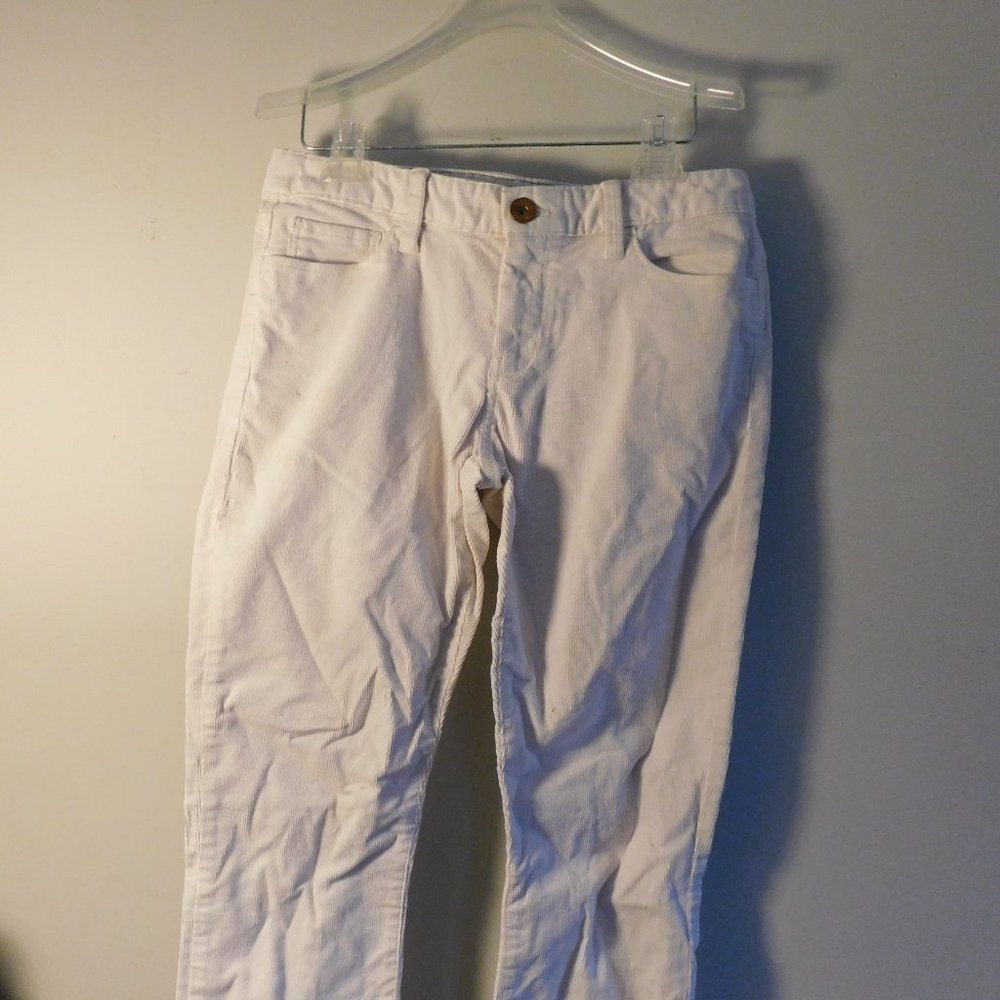 banana republic 28 s off white corduroy jeans
